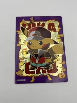 Pokemon Eif Origin 4.0 Costume Pikachu Ash ER Card - Image 1