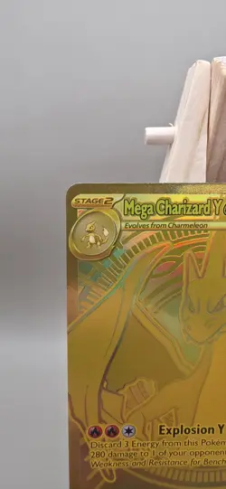 Pokemon TCG Mega Charizard Y Ex 294/217 Gold Ultra Rare Ascended Heroes NM/M Eng - Image 3