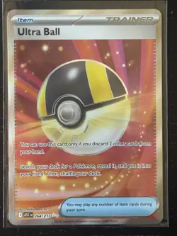 Pokemon Ultra Ball AH 264/217 Full Art Trainer-Item Holo English - Image 1