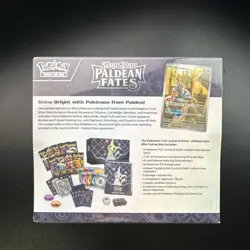 Pokemon Scarlet & Violet Paldean Fates Elite Trainer Box Mimikyu 2024 English - Image 2