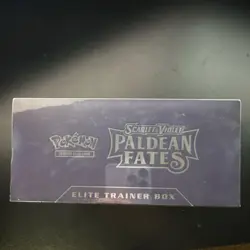 Pokemon Scarlet & Violet Paldean Fates Elite Trainer Box Mimikyu 2024 English - Image 5