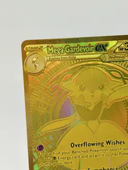 2025 Pokemon Mega Gardevoir ex 187/132 Gold Mega Hyper Rare Mega Evolution - Image 4