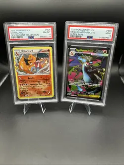 Pokemon PSA Charizard Slabs Generations + Phantasmal Flames PSA 8 + PSA 9 - Image 1