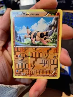 Mascaiman (Sandile) | BW Emerging Powers 2011 | French Pokemon | Reverse Holo | - Image 1