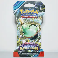 Pokemon TCG Scarlet & Violet Twilight Masquerade Sleeved Booster Pack Sealed - Image 1