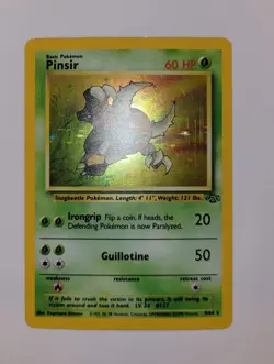 Pinsir 9/64 Holo Unlimited Jungle Holo Rare Pokemon TCG WoTc LP - Image 2
