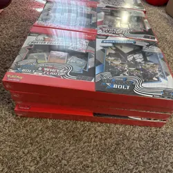 *LOT OF 12* (4) Black Bolt + (8) White Flare Poster + Binder Sam's Club Bundle - Image 2