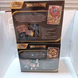 Pokemon Mega Evolution Elite Trainer Box Art Set x2 & Booster Pack Art Set Lot - Image 2