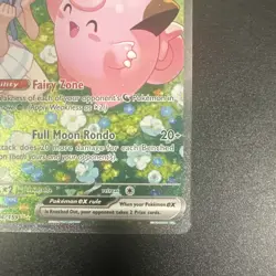 Pokemon TCG Lillie's Clefairy ex 184/159 Journey Together - Special Illustration - Image 3