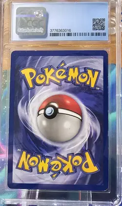 Pokemon 1999 Mewtwo (Movie Promo) Blackstar 3 Stamped Cgc 7 With Subgrade - Image 2