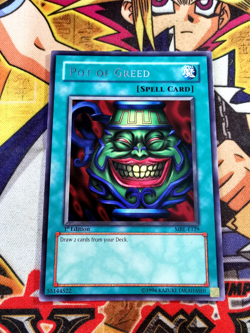 Pot of Greed mrl-e129 1st Edition (NM) Rare Yu-Gi-Oh! - Image 1