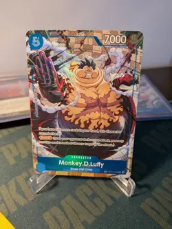 Monkey.D.Luffy - OP11-058 (TR) Carrying On His Will Foil Alt Art - Image 2