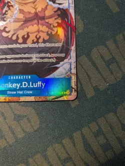 Monkey.D.Luffy - OP11-058 (TR) Carrying On His Will Foil Alt Art - Image 5