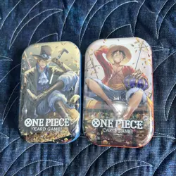 One Piece Tin Pack Set Vol 2 Set of 2 | TS-02 OP-13 | Sealed Bandai Ships Fast - Image 1