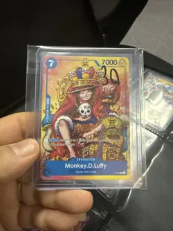 Monkey.D.Luffy (2nd Anniversary Stamped Promo) P-043 One Piece Promotion... - Image 1