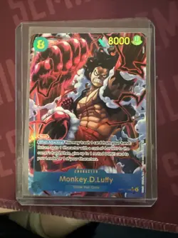 Monkey.D.Luffy OP11-118 SEC Alt Art ONE PIECE A Fist of Divine Speed ENGLISH - Image 1