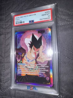 PSA 10 Foxy SPR Gold Leader - EB02 25th Anime Collection - Image 2