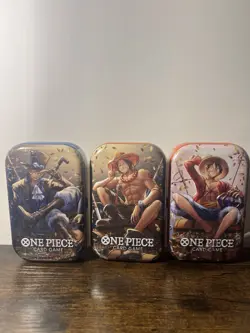 One Piece OP-13 Tin Set Vol 2 (3 Tins Set) - Factory Sealed brand new - Image 2
