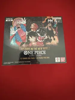 One Piece OP09 Emperors In The New World English Booster Box SEALED 810059783546 - Image 1