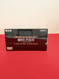 One Piece OP09 Emperors In The New World English Booster Box SEALED 810059783546 - Image 5