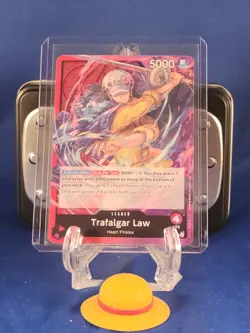Trafalgar Law - P-086 - OP10 Pre Release - Leader - English - NM - One Piece CCG - Image 1