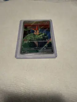 Pokemon TCG Victini Black Bolt & White Flare Promo Card Illustration SVP208 NM-M - Image 1