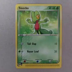 Treecko 76/109 EX Ruby & Sapphire Set Nintendo Pokemon Card - Image 1