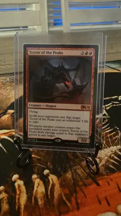 Terror of the Peaks Regular - Core Set 2021 NM x1 MTG Magic - Image 1