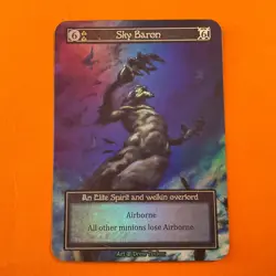 Sky Baron FOIL Elite Sorcery: Contested Realm Beta - Image 1