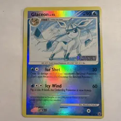 Glaceon 20/100 Reverse Holo Rare Platinum Stamped Majestic Dawn Pokemon TCG LP - Image 1