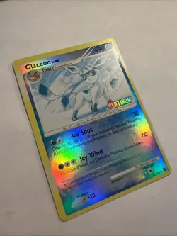 Glaceon 20/100 Reverse Holo Rare Platinum Stamped Majestic Dawn Pokemon TCG LP - Image 3