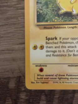 Pokemon TCG Pikachu Base Set Common 60/64 Regular Wizards 1999 - Image 2