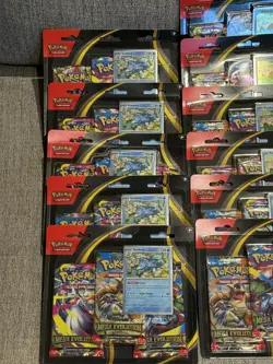 Pokemon TCG - Mega Evolution Triple Blister Set Psyduck & Golduck SET x11 - Image 2