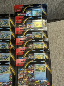 Pokemon TCG - Mega Evolution Triple Blister Set Psyduck & Golduck SET x11 - Image 4