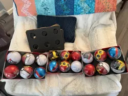 Lot of 18 Pokeball Tins 3x 6 Pokeball Display Sealed Pokemon Tins 2025 Q4 - Image 2