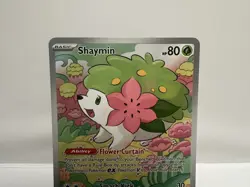 Shaymin 185/182 Destined Rivals Illustration Rare Pokemon TCG NM IR - Image 2