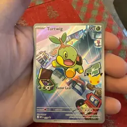 Pokemon TCG First Partner Illustration Collection Holo Chimchar, Turtwig, Piplup - Image 3