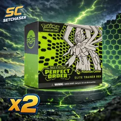 Perfect Order Pokemon Center ETB Elite Trainer Box Pokemon TCG PRESALE - x2 - Image 1