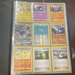 Pokemon Card Binder Lot Thundurus GX Holo Pikachu 90 Cards Ultra Pro Binder - Image 3