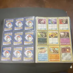 Pokemon Card Binder Lot Thundurus GX Holo Pikachu 90 Cards Ultra Pro Binder - Image 4