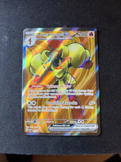 Pokemon Cards Armarouge ex SVP125 Special Collection Full Art Promo 26 - Image 1