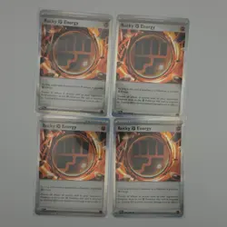 Pokemon TCG Perfect Order Rocky Energy 087/088 Rare Card Lot (4 Cards) - Image 1