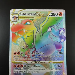 Charizard VSTAR 174/172 Brilliant Stars Holo Full Art Pokemon Card - Image 2