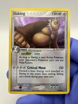 Pokemon Card - Slaking Power Keepers 13/108 Reverse Holo Rare Stamped - NM/M - Image 1
