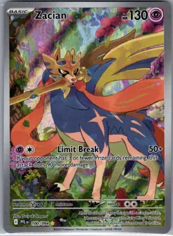 Zacian 100/094 ME02: Phantasmal Flames - Pokemon Card - NM - Image 1