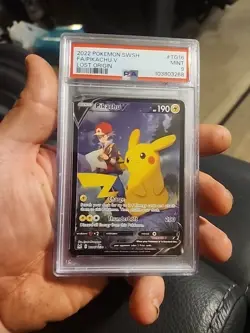 Pikachu Pokemon card Lot graded cards holos vintage storage unit find - Image 3