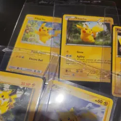 Pikachu Pokemon card Lot graded cards holos vintage storage unit find - Image 4