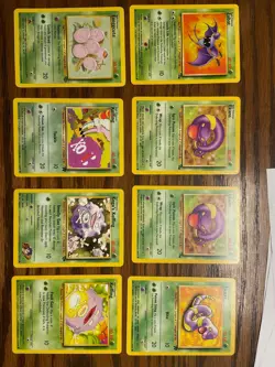 Pokemon Cards, 1995, 96, 98 Nintendo Creatures, Lot of 8, Great Condition! - Image 1