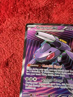 Genesect ex 161/086 Sv: Black Bolt Holo Pokemon Card Near Mint - Image 2