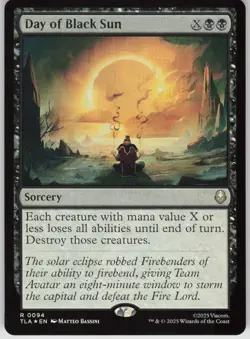 MTG Day of Black Sun Foil NM Avatar: The Last Airbender Magic 94 - Image 1